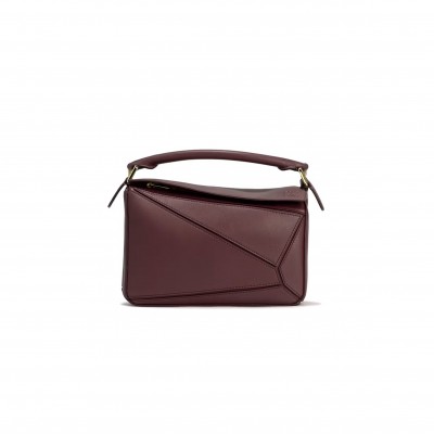 LOEWE SMALL PUZZLE EDGE BAG IN CLASSIC CALFSKIN A510P60X41 (24*16.5*10.5cm)
